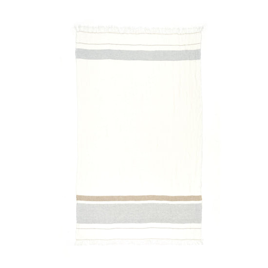 Multituch Oyster Stripe 110x180