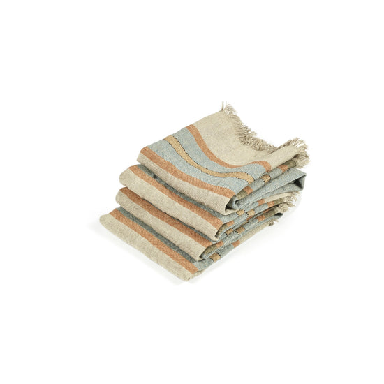 Multicloth Small Lino Multi Stripe 55x65 und 35x50